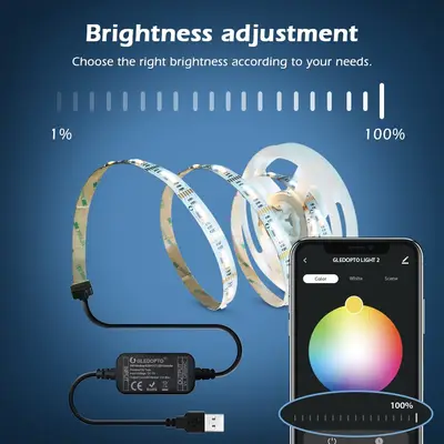 Gledopto Led-list, 2 meter, Wifi