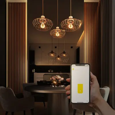 Gledopto Filament Led PRO, E27, 7W, CCT, Clear (A60), Zigbee