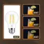 Gledopto Filament Led PRO, E27, 7W, CCT, Clear (A60), Zigbee