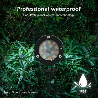 Gledopto Utomhus Led, 7W, RGB+CCT, 24V, IP66, Zigbee