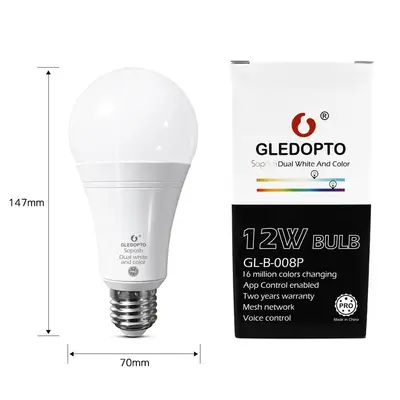 Gledopto Smart Led E27 12W (5)