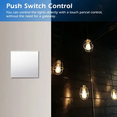 Gledopto Inbyggnadsrelä med dimmerfunktion, Zigbee