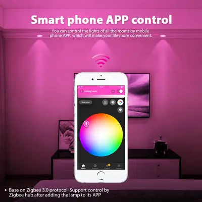 Gledopto Led PRO Spotlight, GU10, RGB+CCT, Zigbee