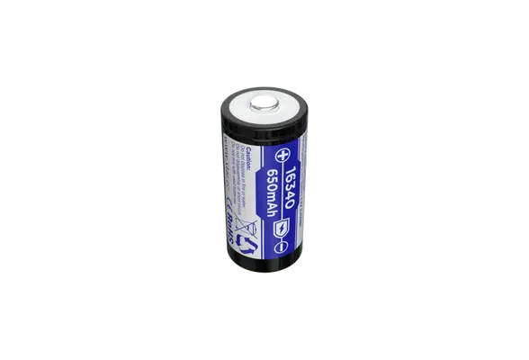 XTAR 16340 Batteri, 650 mAh