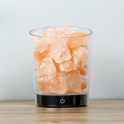 Himalaya salt lampa, nattlampa