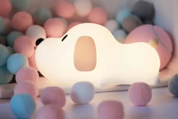 Hund silikonlampa