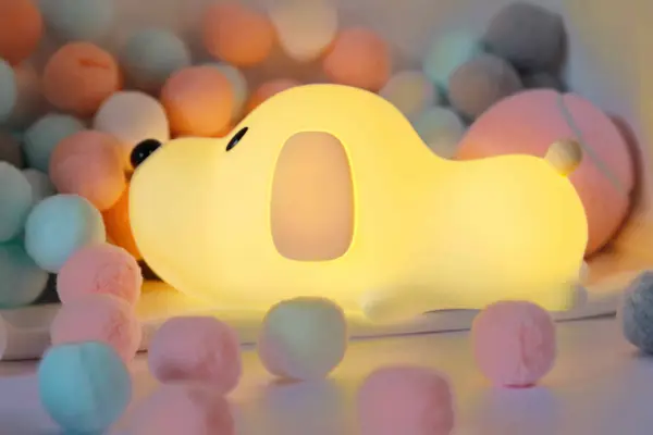 Hund silikonlampa