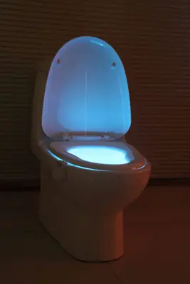 Toalettbelysning RGB