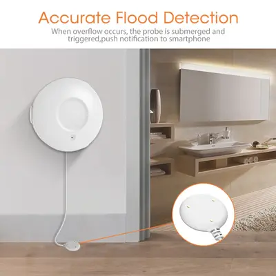 Neo - Vattensensor med alarmsignal, Zigbee