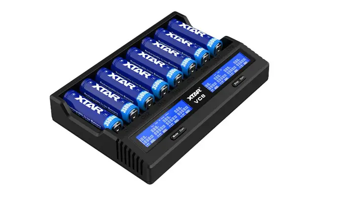 XTAR VC8 Batteriladdare