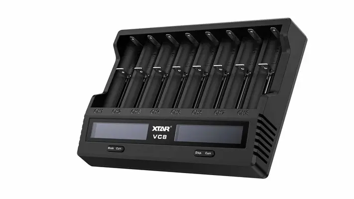 XTAR VC8 Batteriladdare