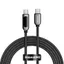 Baseus Display Snabbladdare USB-C till USB-C, 100w, 2m - Svart