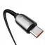 Baseus Display Snabbladdare USB-C till USB-C, 100w, 2m - Svart