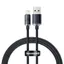 Baseus Crystal Shine Snabbladdare USB-A till Lightning, 2.4, 1.2m - Svart