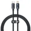 Baseus Crystal Shine Snabbladdare USB-C till Lightning kabel, 20w, 1.2m - Svart