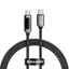 Baseus Display Snabbladdare USB-C till USB-C, 100w, 1m - Svart