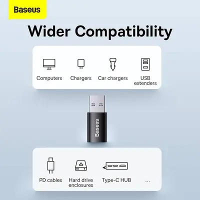 Baseus Ingenuity USB-A 3.1 till USB-C adapter
