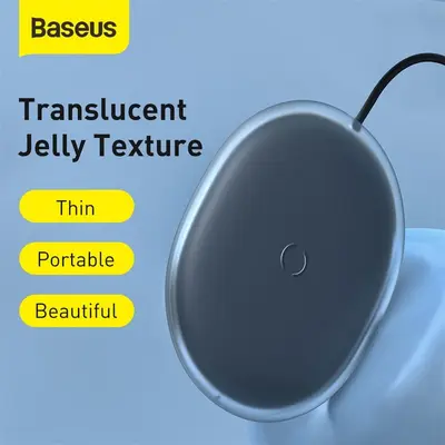 Baseus Jelly Trådlös laddare, 15w - Svart