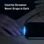 Baseus LED Vinklad USB-C Kabel, 40w, 2m - Svart