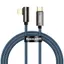 Baseus Legend Vinklad Snabbladdare USB-C till Lightning, 20w, 1m - Blå