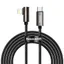 Baseus Legend Vinklad Snabbladdare USB-C till Lightning, 20w, 1m - Svart