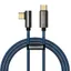 Baseus Legend Vinklad Snabbladdare USB-C till USB-C, 100w, 1m - Blå