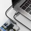 Baseus Legend Vinklad Snabbladdare USB-C till USB-C, 100w, 1m - Svart