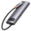 Baseus Metal Gleam 6-i-1 USB-C Hubb till dator