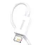 Baseus Superior Snabbladdare USB-A till Lightning Kabel, 2.4A, 2m - Vit