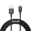 Baseus Superior Snabbladdare USB-A till Micro-USB Kabel, 2A, 1m - Svart