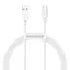 Baseus Superior Snabbladdare USB-A till USB-C Kabel 66W 1m - Vit