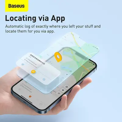 Baseus T2 Pro Smart spårare - Vit