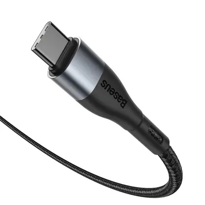 Baseus Zinc Magnetisk Snabbladdare USB-C till USB-C, 100w, 1.5m - Svart