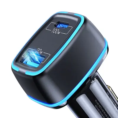 Usams Billaddare 120W, USB-A + USB-C