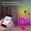 Golvlampa RGB Led, Wifi, Bluetooth