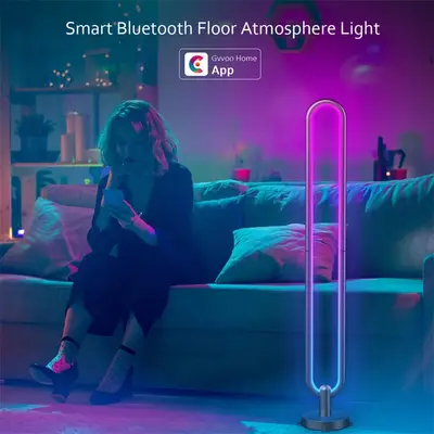 Golvlampa RGB Led, Wifi, Bluetooth
