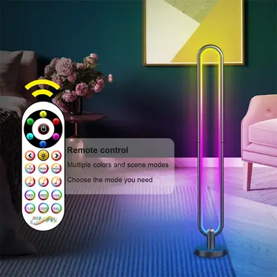 Golvlampa RGB Led, Wifi, Bluetooth
