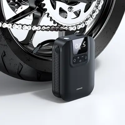 Usams Mini Luftpump, 5000mAh
