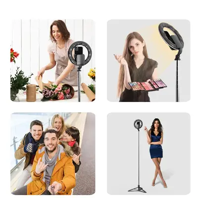 Usams Ring Light med selfie-stick