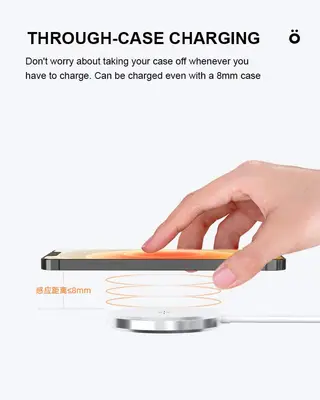 Trådlös laddare 15 W, Magnetisk