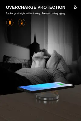 Trådlös laddare 15 W, Magnetisk