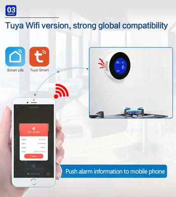 Wifi Gas Sensor med Display