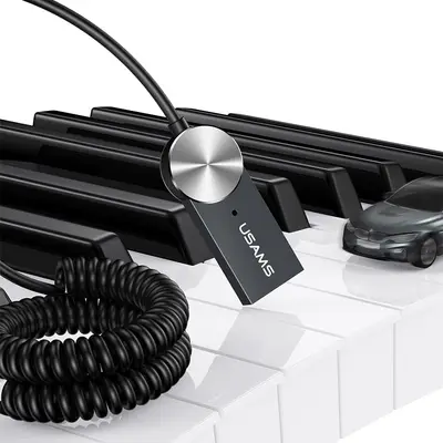 Usams Bluetooth Ljud-adapter, USB-AUX