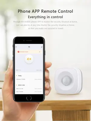 Rörelsesensor med ZigBee, RSH