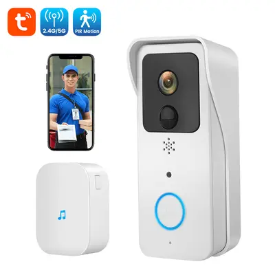 VeeZoom Smart dörrklocka med kamera HD upplösning