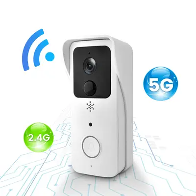 VeeZoom Smart dörrklocka med kamera HD upplösning