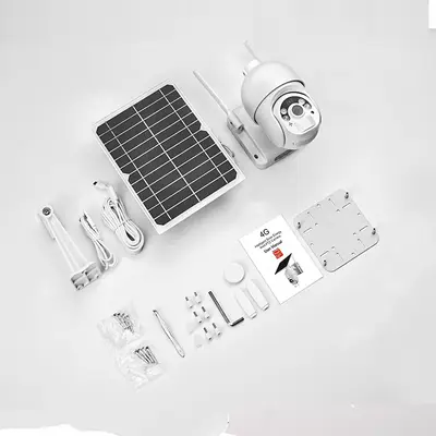 VeeZoom Trådlös PTZ-kamera med 4g och solcell