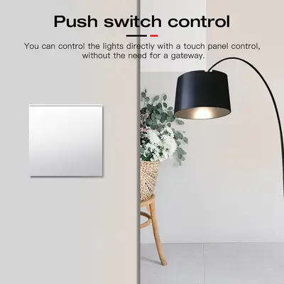 Gledopto DIN-rail AC Dimmer Push Switch Control