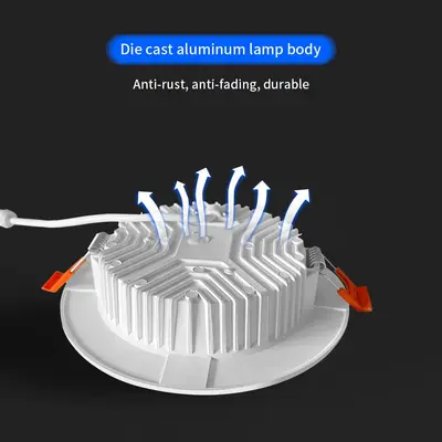 Gledopto Ultra Flat Led Downlight Pro Specifikationer