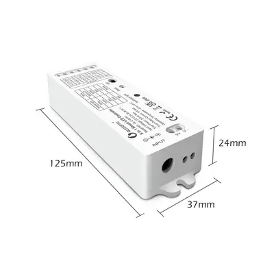 Gledopto Zigbee Pro 5-in-1 Led Kontroller Storlek